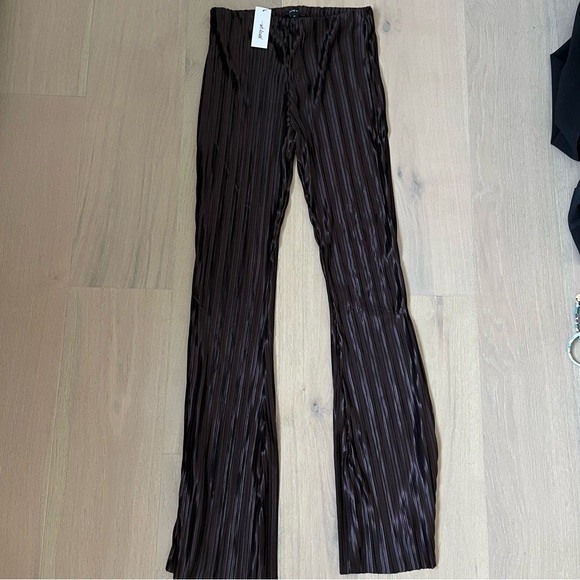 BNWT Nasty Gal Brown Pants - Picture 3 of 7